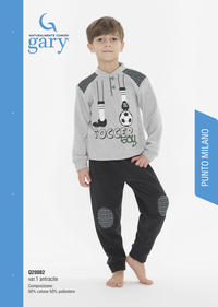 BOY'S PAJAMAS M/L Q20082 Tellini S.r.l. Wholesale Clothing